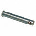 Clevis Pin 2 in L Steel 0.375in dia PK10