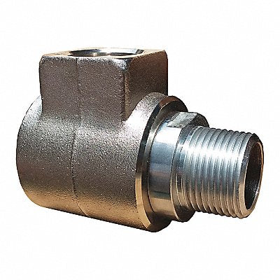 Swivel 90 Deg Brass SS 1 in FNPT Inlet