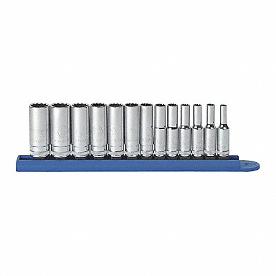 Set Skt Dp Met 1/4Dr 12Pt 13Pc