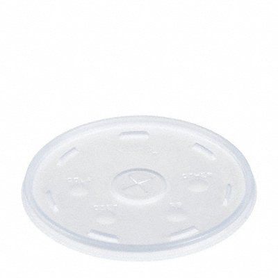 Disposable Cold Cup Lid 1/4 PS PK10