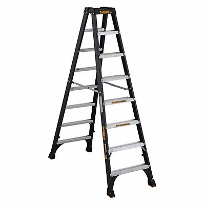 Twin Stepladder Fbrgls IA 8ft DXL3030