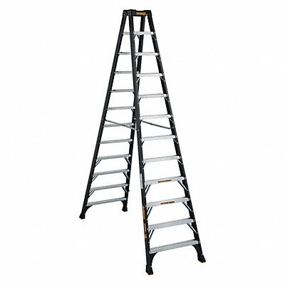 Twin Stepladder Fbrgls IA 12ft DXL3030