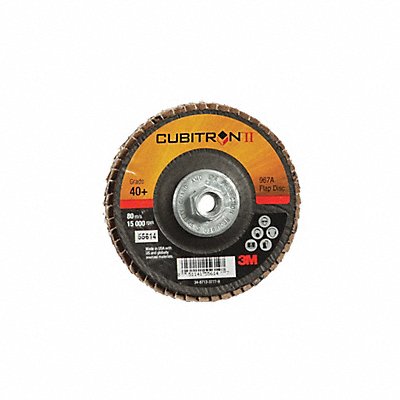 Flap Disc 4 in Dia 3/8 in Arbor 40 Grit