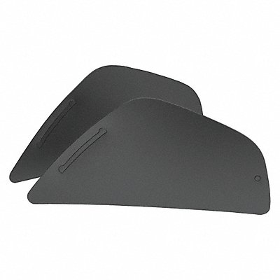 Side Windows Coverplate Nyl Blk PK2