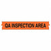 Floor Tape Black/Orange 2 inx100 ft Roll