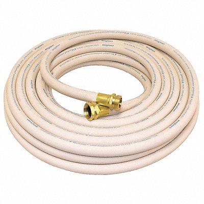 Washdown Hose 3/4 ID x 50 ft.L White