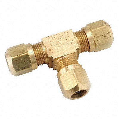 Tee Compression Brass