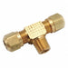 Male Branch Tee Compression Brass 150psi