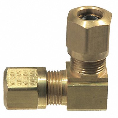 Union Elbow 150psi 1/4In Tube Brass