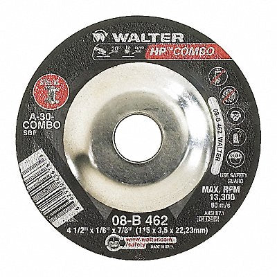 Grinding Wheel T27 4-1/2x1/8x5/8-11