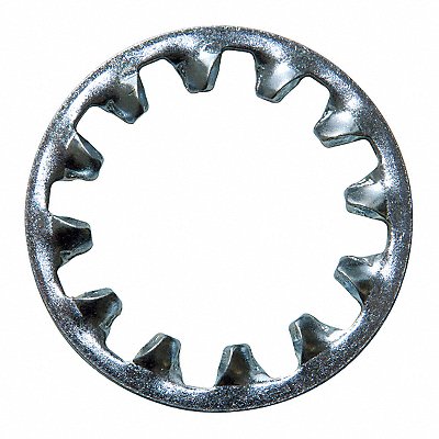 Internal Tooth Lock Washer Steel Zinc