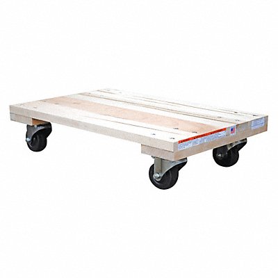 Hardwood Dolly - Solid Deck