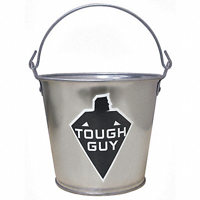 Bucket 1/2 gal Silver