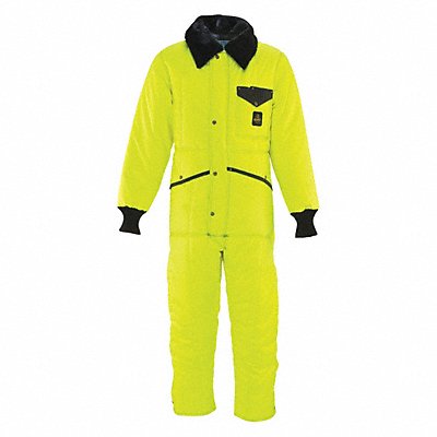 Coverall Hivis Coverall Lime 4Xl