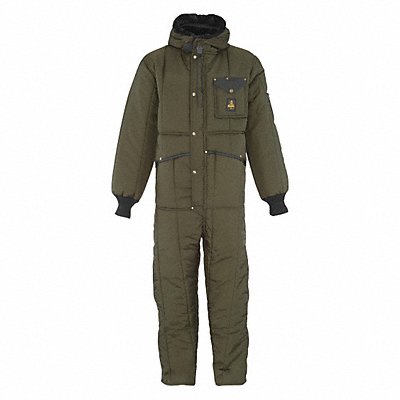 Coverall Suit With Hood Sage 2Xl Tall