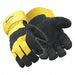 Leather Gloves Black/Tan XL PR