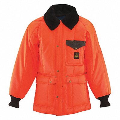 Jacket Hivis No Tape Orange Medium Tall