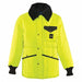 Jacket Hivis Jackoat Lime Large Tall