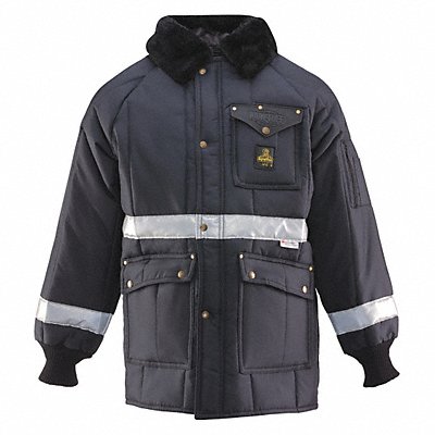 Jacket Visibility Navy Large Tall