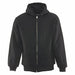 Sweatshirt Insulated Quilted Black 2Xl