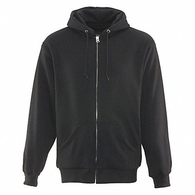 Sweatshirt Thermal Black 4Xl