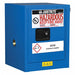 Haz Material Safety Cabinet 4 Gal Blue