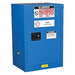 Haz Material Safety Cabinet 12 Gal Blue