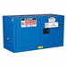 Haz Material Safety Cabinet 17 Gal Blue