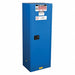 Haz Material Safety Cabinet 22 Gal Blue