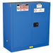 Haz Material Safety Cabinet 30 Gal Blue