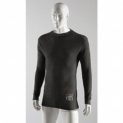 FR Base Layer Crewneck Shirt M Gray
