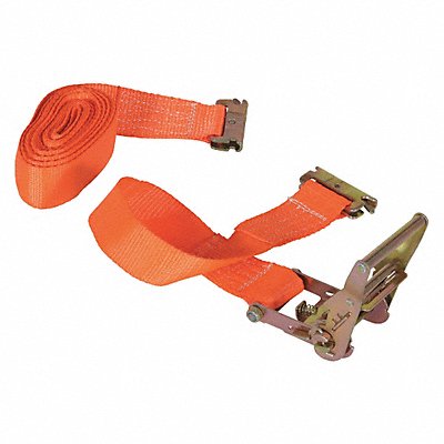 Ratcheting Cargo Strap With E-Clip