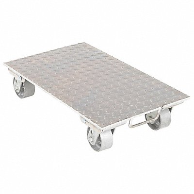 Aluminum Plate Dolly With Steel Wheels