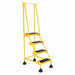 Commercial Spring Loaded Rolling Ladder