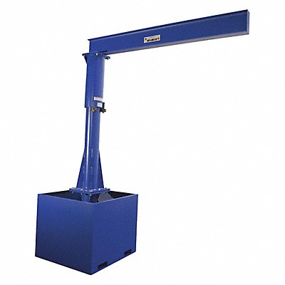 Portable Jib Crane - Fork Tube Base