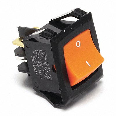 Switch Lighted Dpst 16a