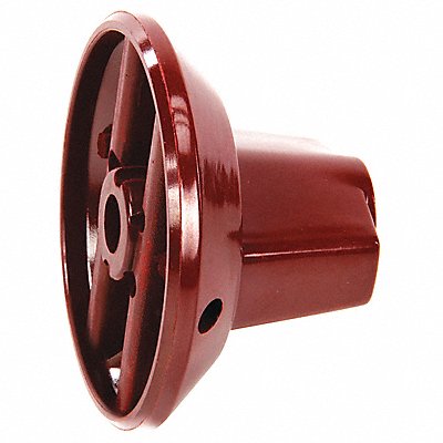 Knob Control Red w/Set Screw