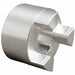 Jaw Coupling Hub 1-1/2 Aluminum
