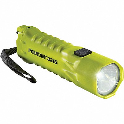 Handheld Flashlight ABS Yellow 160lm