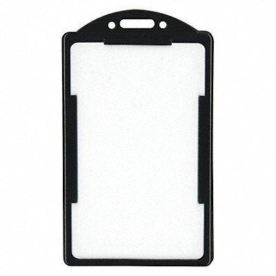 ID Card Holder Vertical Blk PK25