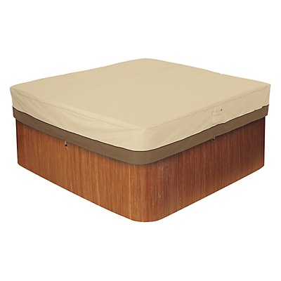 Cover Large Sqr. Hot Tub Beige