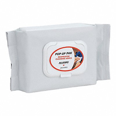 Alcohol Respirator Cleaning Wipes PK200