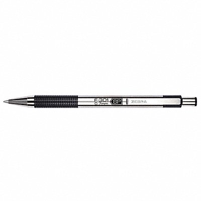 Pen Ballpnt F-301 Rt 0.7 Bk PK12