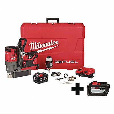 Magnetic Drill Kit 690 RPM 3 Batteries