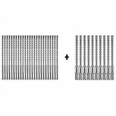 Hammer Drill Bit SDS Plus 5/16 x4 PK25