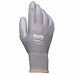 Coated Gloves 7 Gray Polyurethane PR