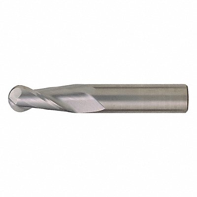 Ball End Mill Single End 1/2 Carbide