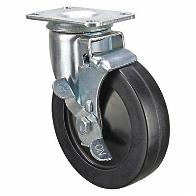 NSF-Listed Plate Caster Swivel 200 lb.