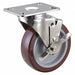 NSF-Listed Plate Caster Swivel 450 lb.