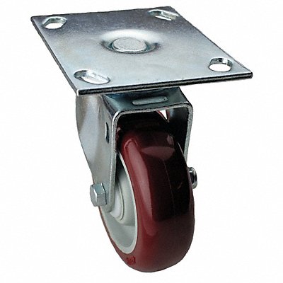 NSF-Listed Plate Caster Swivel 450 lb.